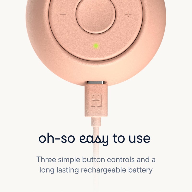 Hatch Baby Hatch Go | Portable Sound Machine for Babies and Kids | Sleep Soother | 10 Soothing Sounds | White Noise | Shush | Travel | Registry Gift | Baby Shower | Clips on Stroller | Peach - Image 5