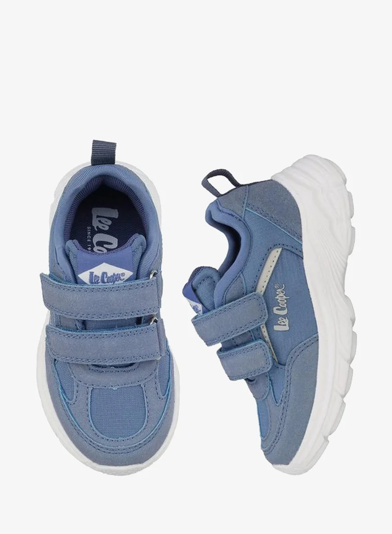لي كوبر Boys Hook & Loop Ankle School Sneakers