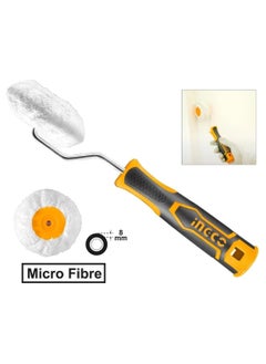 INGCO Corner Paint Roller 2 inches (Micro Fiber), Corner Cylinder Brush, Suitable for Inner Walls, Unique Handle - Model: HRHT360501C  - Image 3