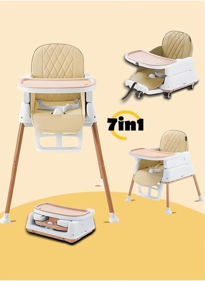 7-In-1 Adjustable And Foldable, 5-Point Safety Belt Baby Dining Chair - pzsku/ZD39439A2D99702C60CBCZ/45/_/1733904506/f1b63969-6590-4c81-8d0a-b1bea874b8ce