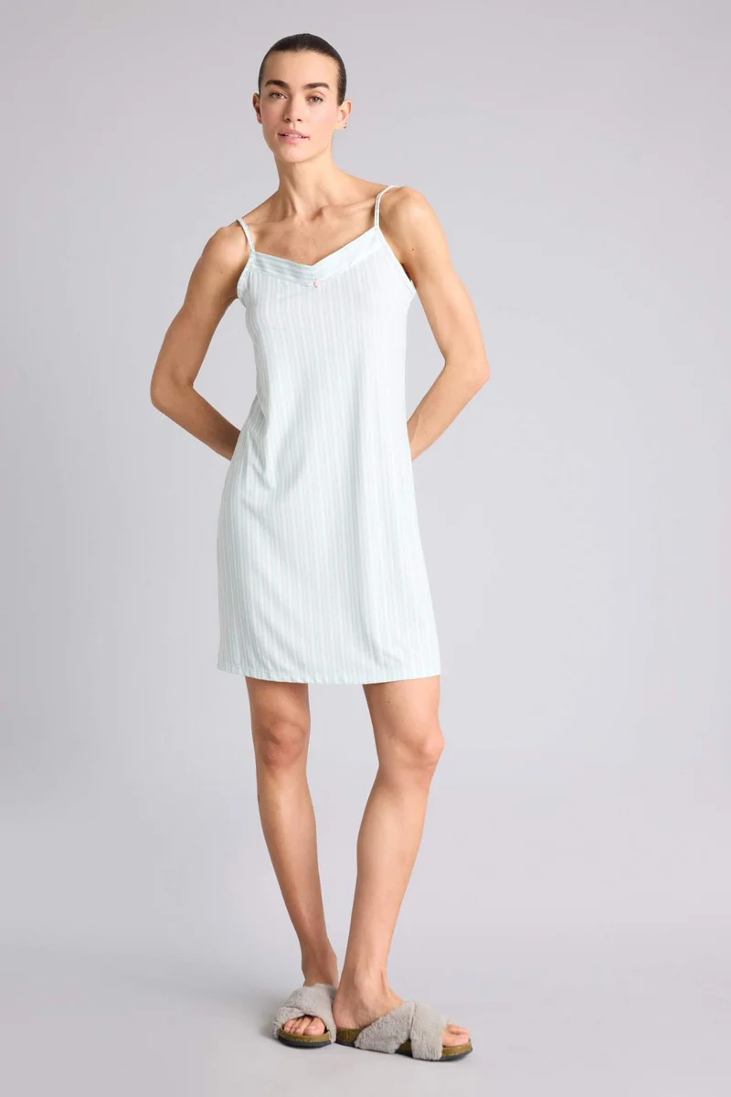 ديفاكتو Regular Fit V-Neck Knitted Dress