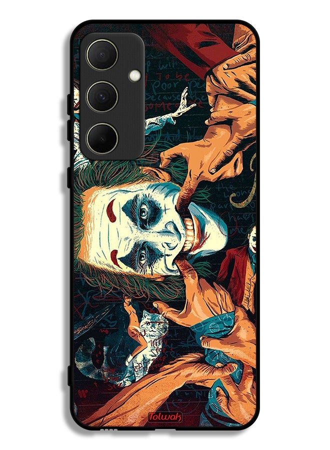 Tolwak Samsung Galaxy A35 5G Protective Case Cover Joker Art - Image 1