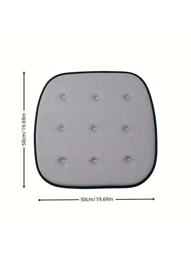 Martha Red Car Cushion Cooling Height Increasing Slow Rebound Comfortable Non Slip Breathable All Season - Image 2