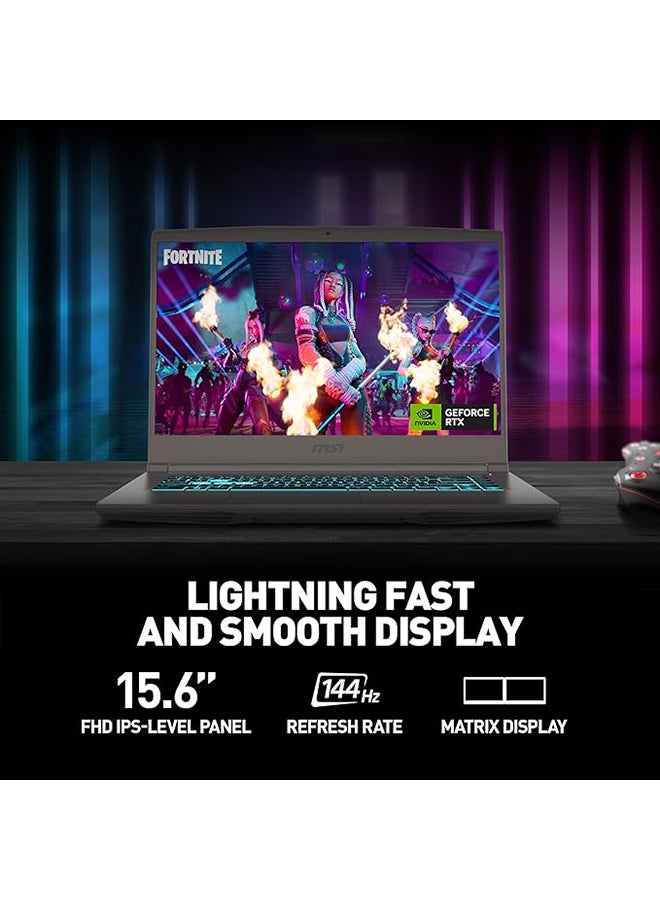 MSI MSI Thin 15 Laptop With 15.6-Inch Display, Intel Core i7-12650H Processor/16GB RAM/512GB SSD/6GB GeForce RTX 4050 Graphics/Windows 11 English Black  - Image 5