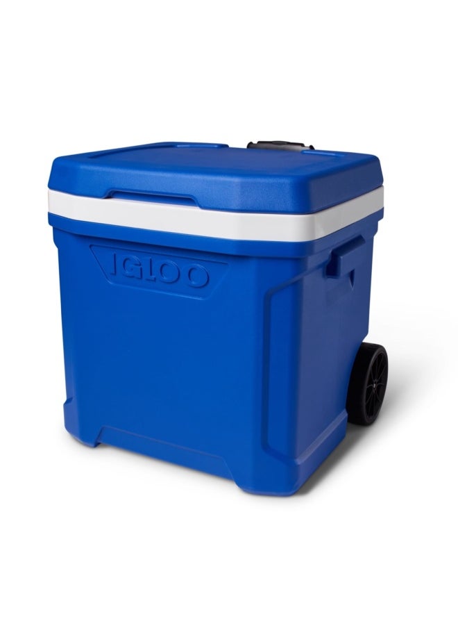 Igloo Profile Ii 60 QT Roller Cooler Box - Majestic Blue  - Image 1