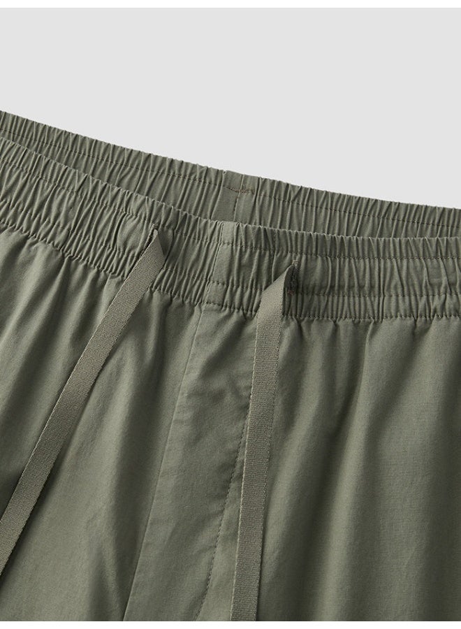 سيمير شورت بلون سادة للرجال - Image 3