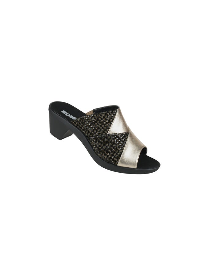 ROMIKA 117-396 Romika Ladies Block Heel Sandals 30505 Brown - Image 1