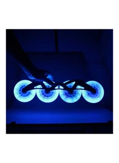 Y&D 2Pcs 80/76/72mm In-line Speed Skate Skating LED Light Flashing Roller Wheels 20*10*20cm  - Image 4