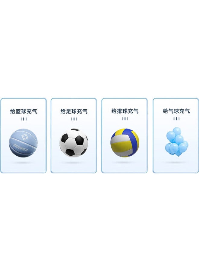 RIGORER  A1 Basketball Pump, Soccer And Volleyball Air Needle, Portable Universal Pump, Ball Bag, Quick Inflation, Ball Sports Equipment - Image 1