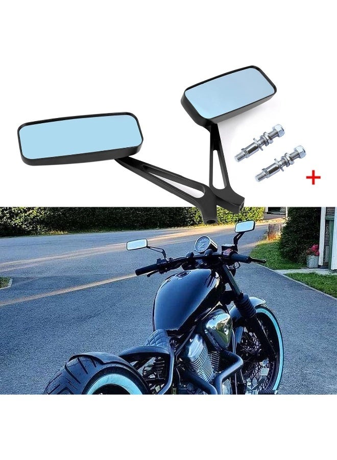 MISS MOLY Black Motorcycle Side View Mirrors for Harley Davidson Sportster 883 1200 Street Glide - Image 3