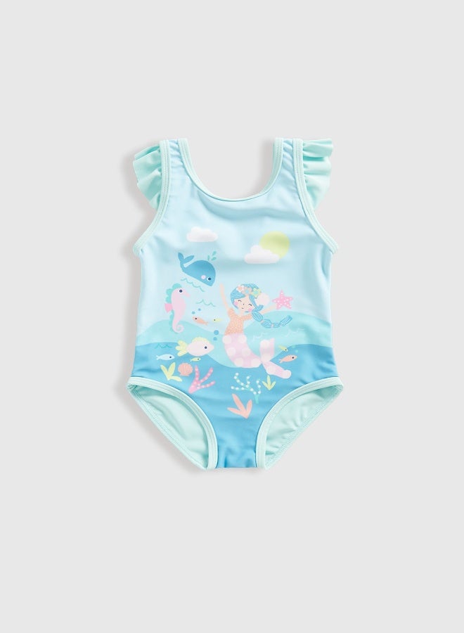 mothercare Mermaid Swimsuit - Image 1