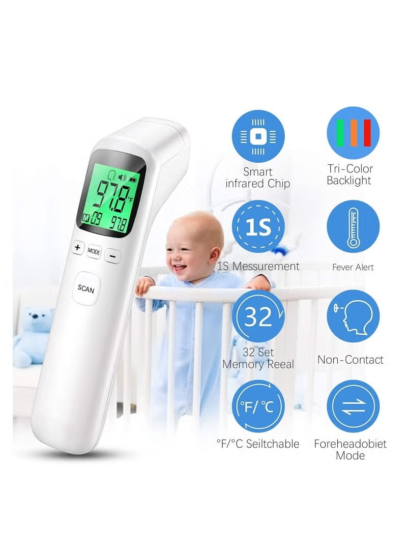 Touchless Infrared Thermometer with Smart Digital Screen for Baby Kids Adults - Image 3