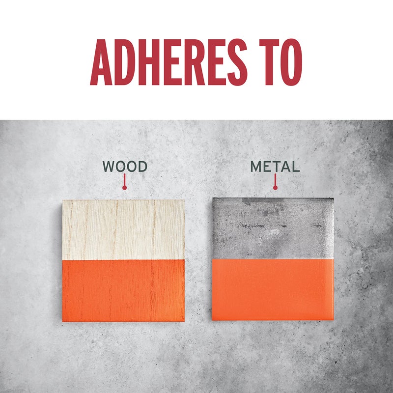 RUST-OLEUM رش طلاء روس-أوليوم 214084 يوقف الصدأ، 12 أونصة، برتقالي لامع - Image 4