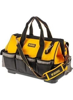 denzeL Denzel And Mtx Quality Workwear Toolbags And Safety Masks - Stay Safe And Comfortable On The Job 42 Pockets Plastic Bottom Shoulder Strap 475×260×360Mm  - Image 1