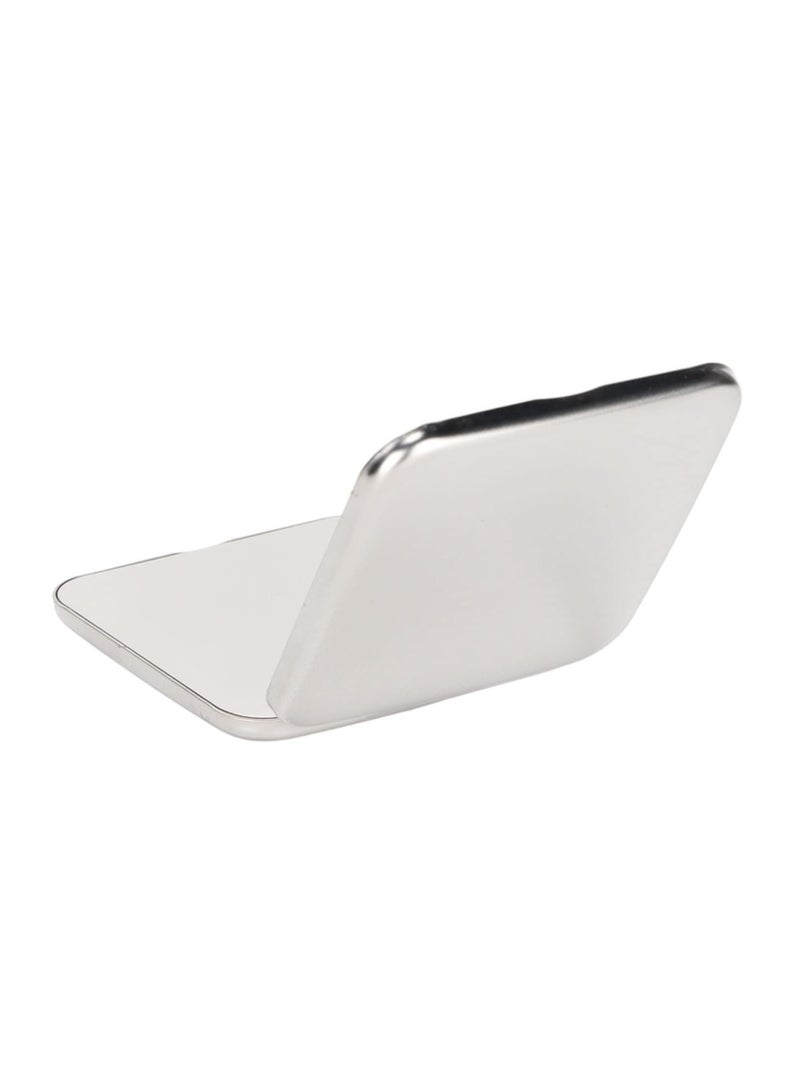 Compact Travel Mirror, Foldable Design DIY Production Pocket Mirror Clear Image for Pocket for Package for Travel (Square)  - Image 5