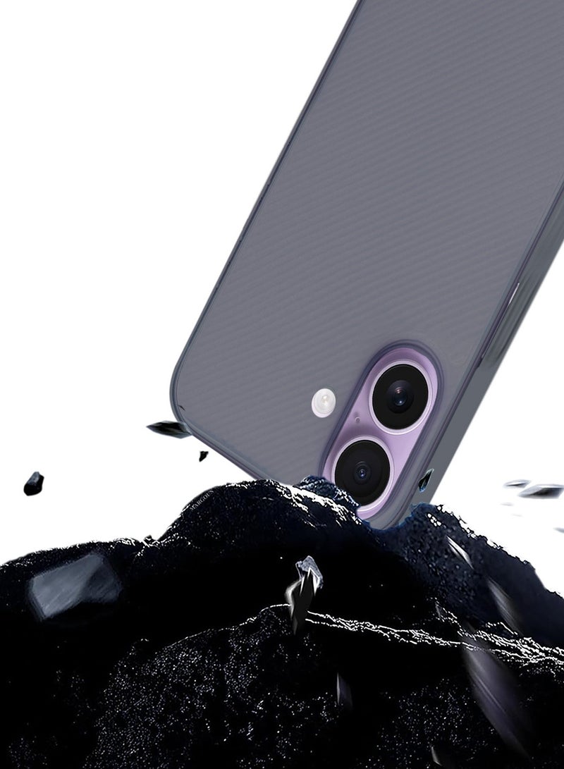 Case Cover for iPhone 17 - Sturdy Durable Ultra-Thin Case - Air Skin Line Design Transparent Back Cover - Drop Protection Cover - MidnightBlue - Image 4