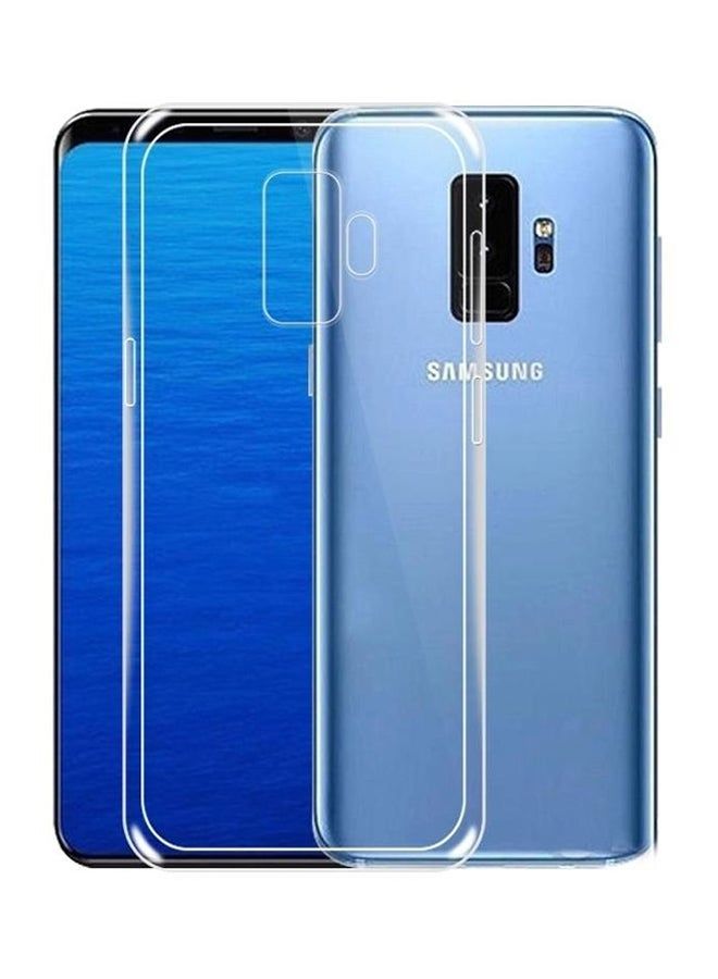 vesus Soft Silicon Gel Case Cover For Samsung Galaxy S9 Plus Clear