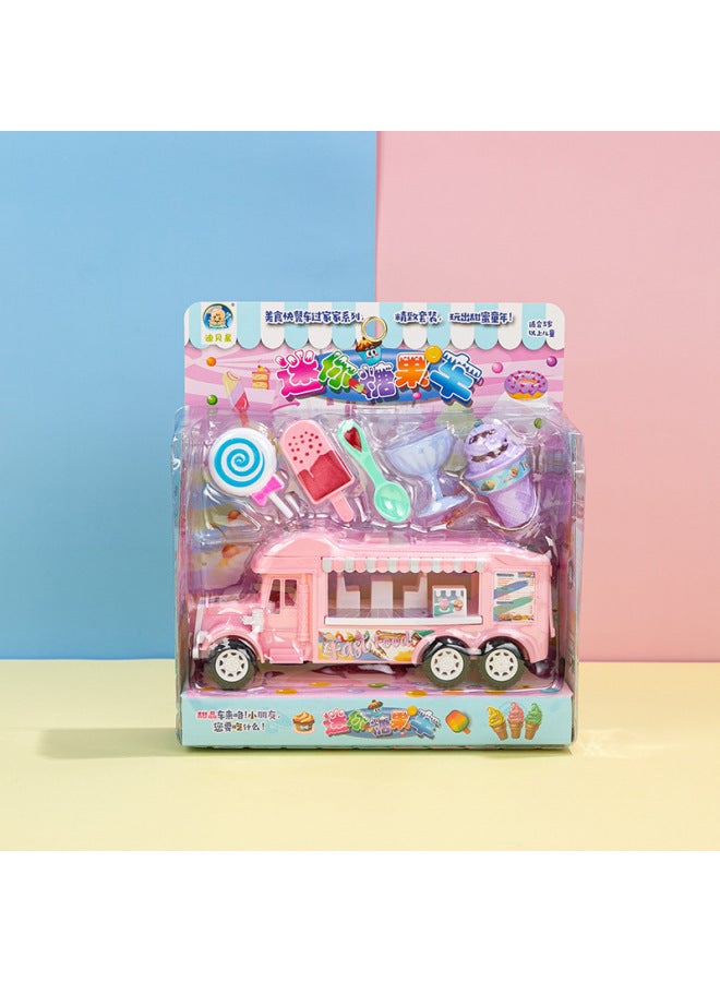 Creative Simulation Children Play House Toys 3-6 Years Old Girl Stall Supermarket Gift Toys A Set-Color:2019-9 Hong Kong Style Snack Clay - Image 5