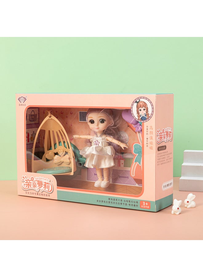 Creative Simulation Children Play House Toys 3-6 Years Old Girl Stall Supermarket Gift Toys A Set-Color:2019-9 Hong Kong Style Snack Clay - Image 4