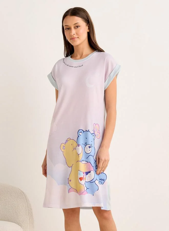 Splash FAV Sleepshirt Extended Sleeve Care Bear Print