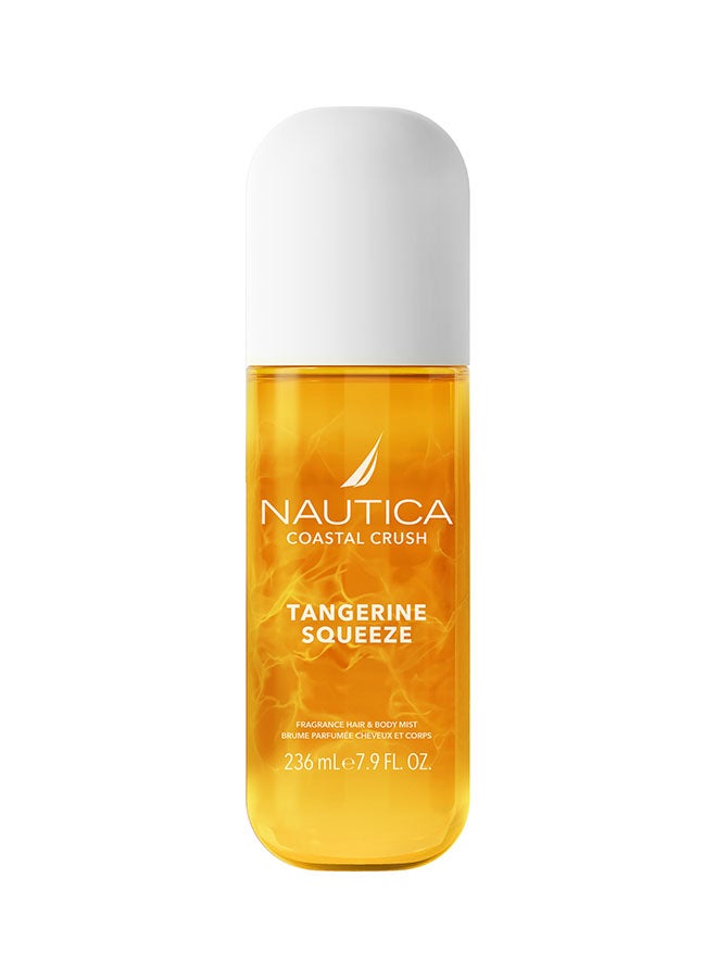 NAUTICA Coastal Crush Tangerine Squeeze Hair & Body Mist For Women 236Ml - Image 1