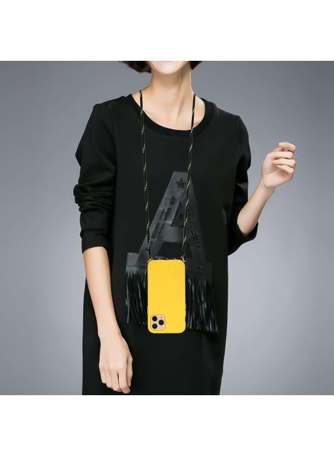 اس-توب جراب لهاتف iPhone 16 Pro Max مصنوع من مادة قش القمح + جراب هاتف TPU مع حبل - Image 4