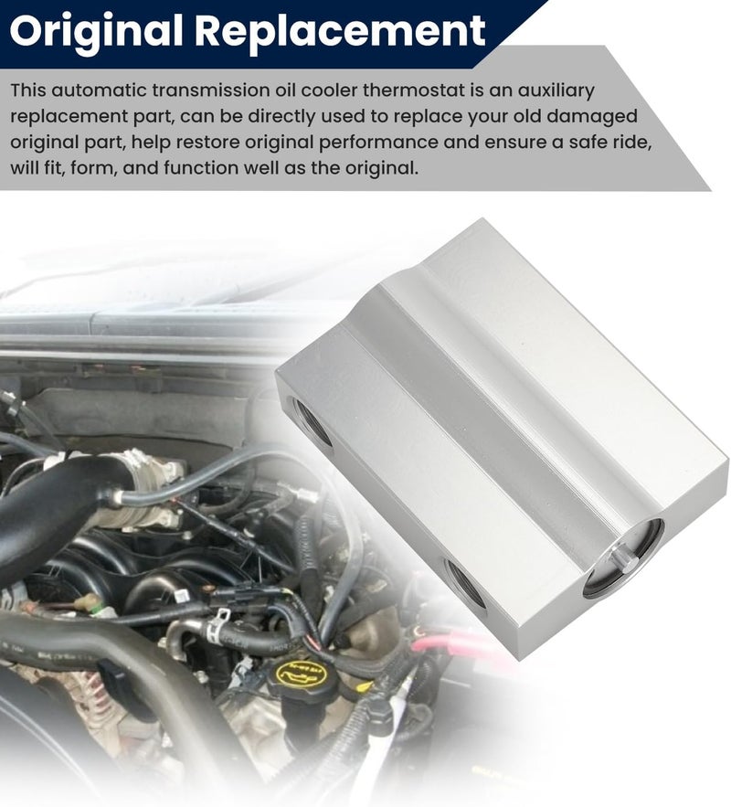 Foruly Automatic Transmission Oil Cooler-Valve Replacement for 2005-2008 Ford F-150 5.4L-V8 - Image 3