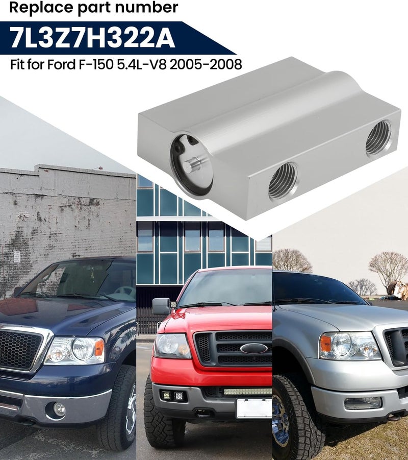 Foruly Automatic Transmission Oil Cooler-Valve Replacement for 2005-2008 Ford F-150 5.4L-V8 - Image 2