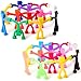 YOTNUS 24 PCS Magnetic Travel Toys for Kids Creative Portable and Educational MagneticPeopleMagnetMen Cute Robot Funny Magnets Small Fidget Toys for Classroom Prizes Easter Egg Stuffers Office - Image 2