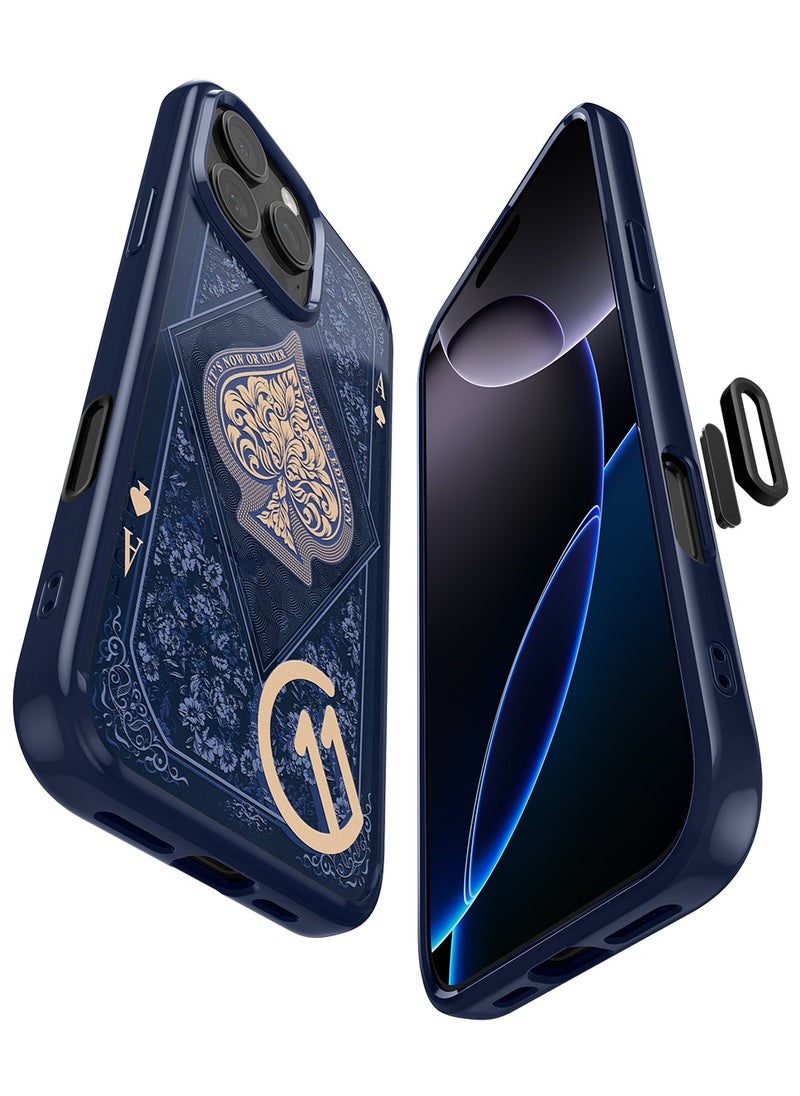 Spigen - Ultra Hybrid T MagFit for iPhone 16 Pro MAX Case Cover [Camera Control Button Cover] with MagSafe [3D Spatial Effect with Hexa-Layer Print] - C11 Fearless - Image 1