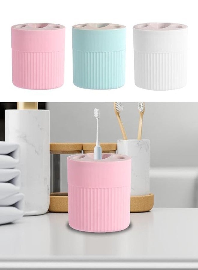 DHULKI Toothbrush and Holder 5 Compartments for Family Shower | Toothbrush Holders Pack of 1 - Image 5