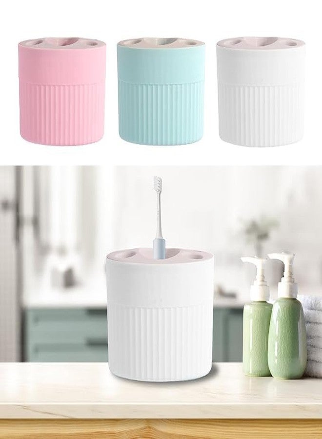 DHULKI Toothbrush and Holder 5 Compartments for Family Shower | Toothbrush Holders Pack of 1 - Image 3