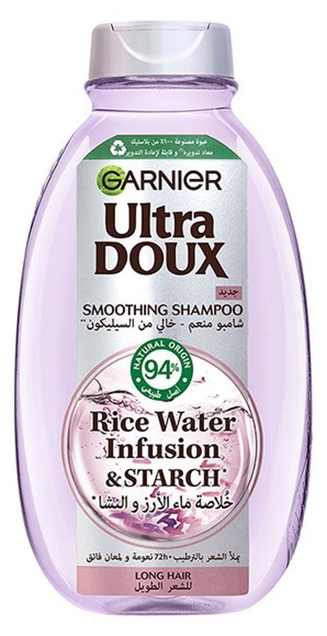 garnier Ultra Doux Rice water Shampoo, 600 ml - Image 1