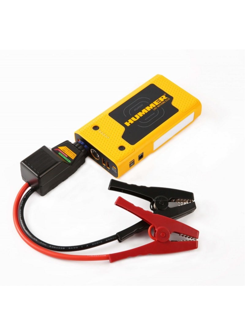 Hummer - Hummer HX Jump Starter 10000mAh: Powerful Emergency Jump Start in Your Hands - Image 1