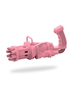 Little Story 8 Holes Bubble Machine Kids Gun- Pink  - Image 1