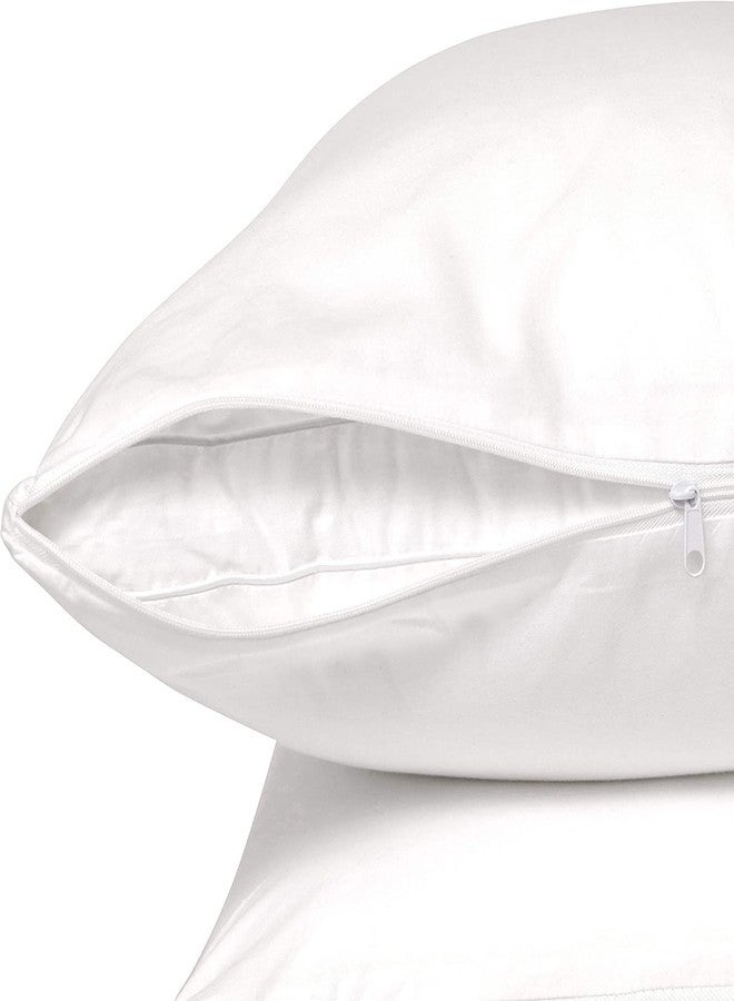 Micropuff Body Size (20 X 55) Pillow Protectors with Zipper - 2 Pack - Soft and Breathable Hypoallergenic Pillow Cover. Pillowcase Protects Against Stains, Spills, and Perspiration. - Image 5