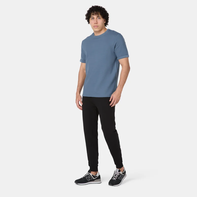 Sun And Sand Sports Blue Men's Ottoman T-Shirt for Men | Best Price UAE
