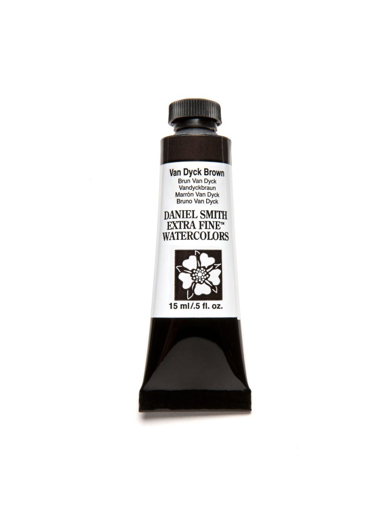 Daniel Smith Daniel Smith Extra Fine Watercolor 15ml Paint Tube, Van Dyke Brown (284600110), 0.5 Fl Oz (Pack of 1)  - Image 5