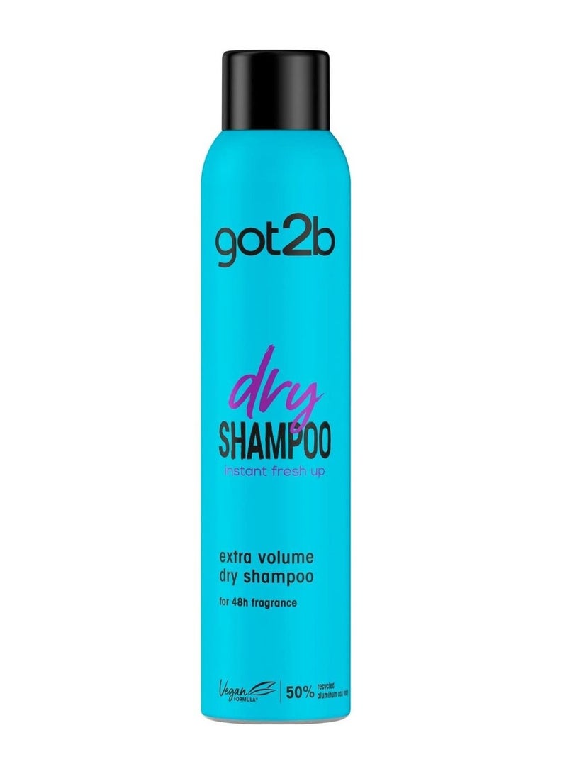 Schwarzkopf GOT2B Fresh It Up Dry Shampoo Breezy Tropical 200ml - Image 1