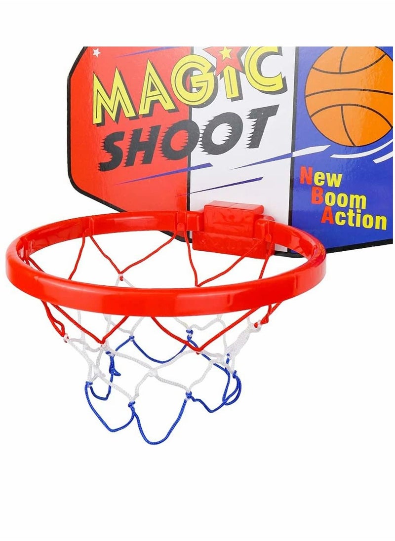 Indoor Mini Basketball Hoop Set Children's Toys Board Parent Child Sports for Door and Wall Mount with Complete Accessories Toy Gifts  - Image 5