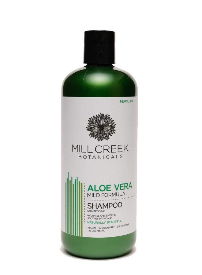 Mill Creek Botanicals Aloe Vera Shampoo 14 Fl Oz (Pack Of 2) - Image 1