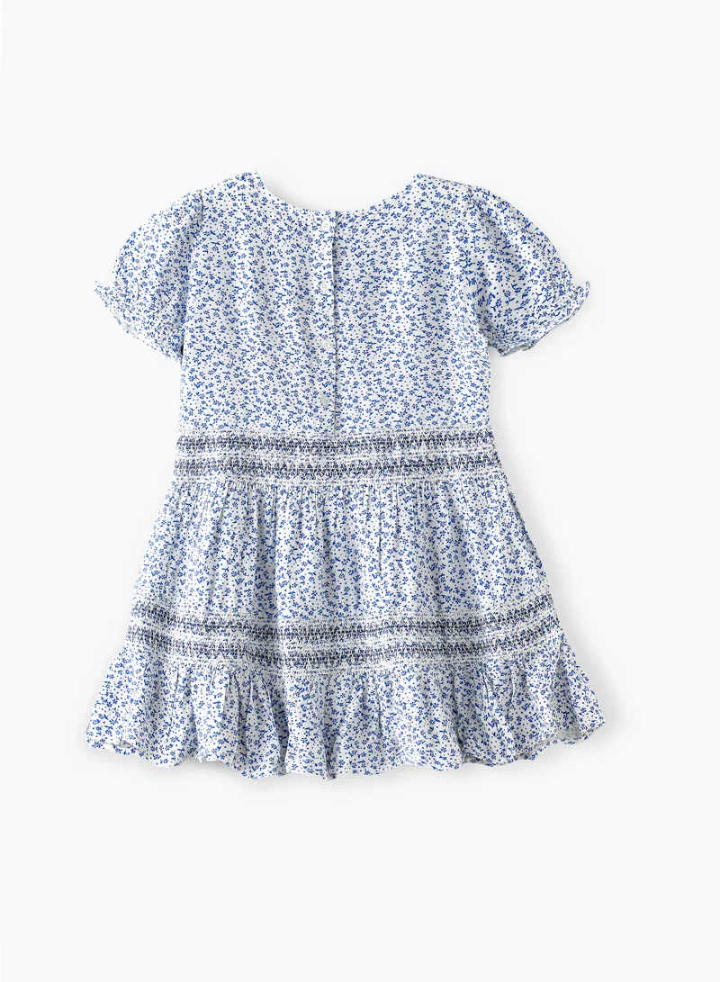 Jelliene Tween Trendsetter: Girls' Flowy Viscose Dress Breezy Comfort & Summer Style