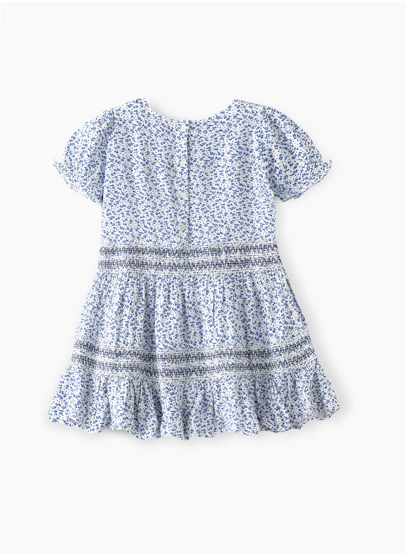 Jelliene Tween Trendsetter: Girls' Flowy Viscose Dress Breezy Comfort & Summer Style  - Image 2
