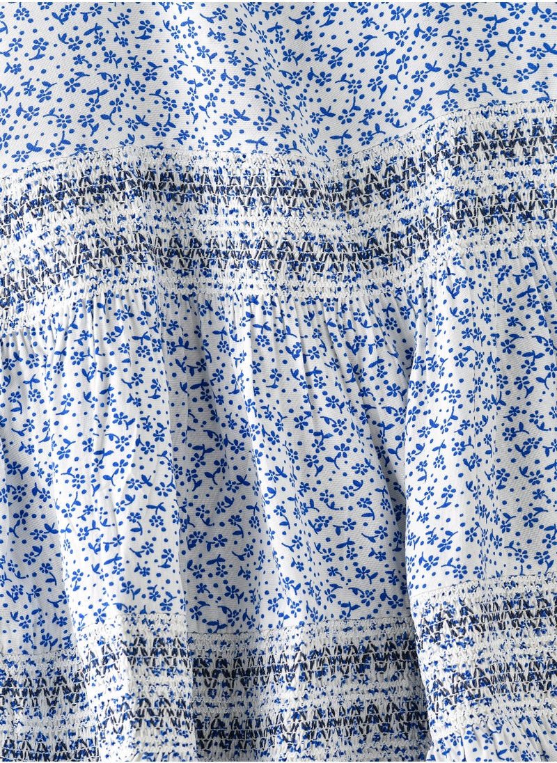 Jelliene Tween Trendsetter: Girls' Flowy Viscose Dress Breezy Comfort & Summer Style  - Image 3