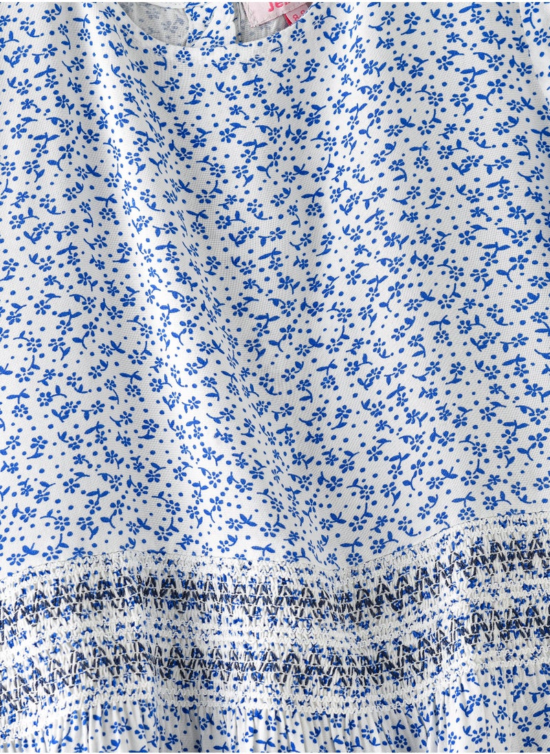 Jelliene Tween Trendsetter: Girls' Flowy Viscose Dress Breezy Comfort & Summer Style  - Image 4