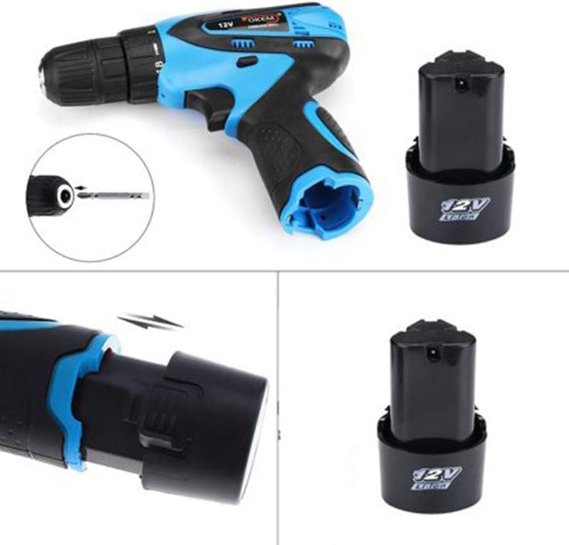 MLD MLD Replacement Rechargeable 12V LithiumIon Battery Fit for Cordless Drill BTRT401 Material Plastic12V1pcs  - Image 4