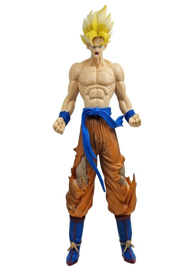 Realmkart Goku Action Figure 33CM Goku Super Saiyan Figure Large Anime Action Figure | Dragon Ball Z/DBS Action Figurine Goku SS4 Ultra Instinct for Anime Gifts, Fans, Study Table (Goku SS4) - Image 1