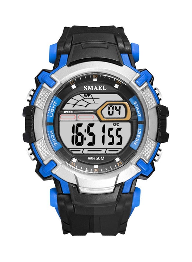 NIBEMINENT unisex Water Resistant Rubber Digital Watch 1620