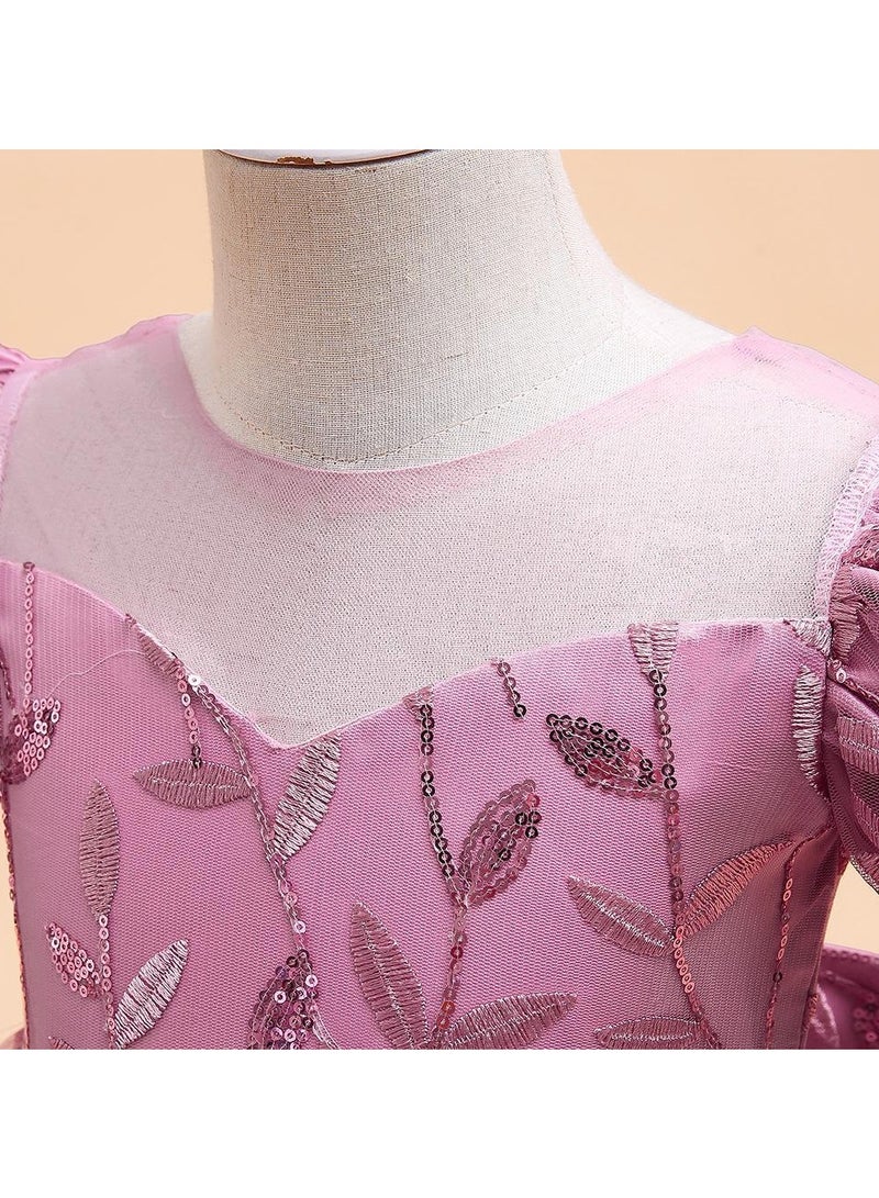 فستان الأميرة فتاة جميلة عصرية - Image 4