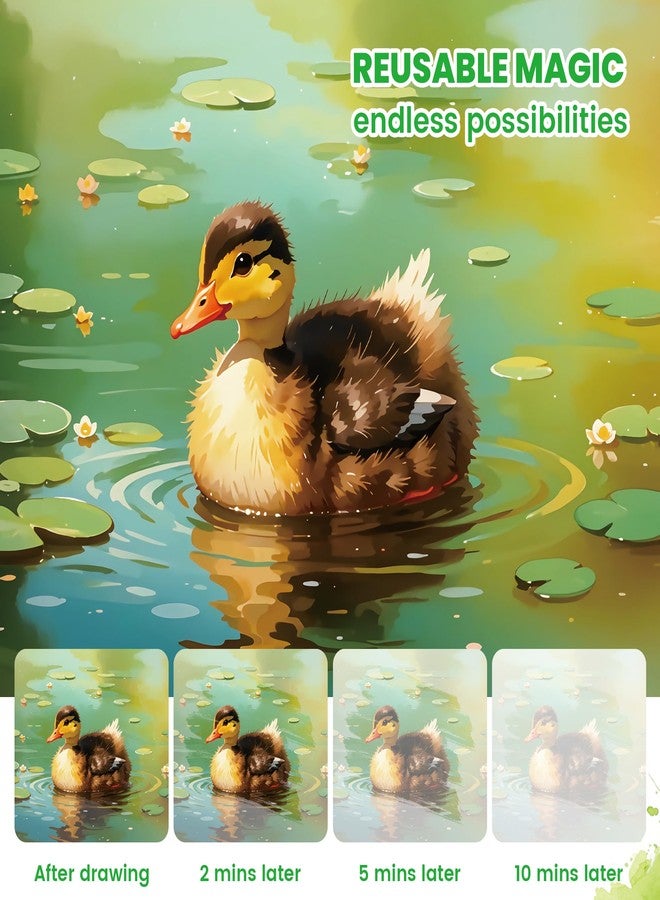 Amviner 24Pcs Dementia Products for Elderly Reusable Water Painting Activity Kits for Seniors Alzheimers Crafts Activities Memory Games Alzheimer's Painting Gifts for Nursing Home Patients - Image 4